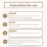 Coffee Ground Bedding - 30 LB Bag
