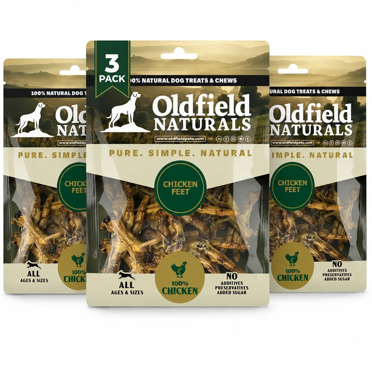 Chicken Feet - Dog Treats