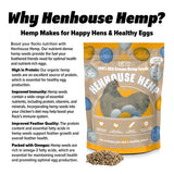 Organic Henhouse Hemp Seeds - 4 lb