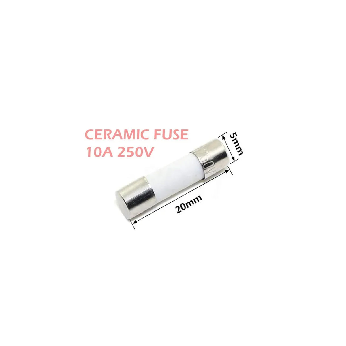 Glass Fuse -Slow Blow/20A - 6X30 MM