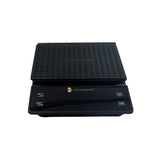 Compact digital egg and kitchen scale with LED display buttons