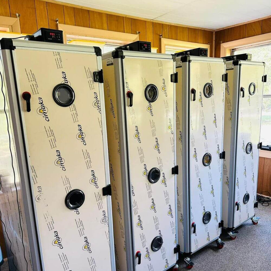 175 Egg Hatcher - Automatic Cabinet Style Model by Cimuka | Hatching Time