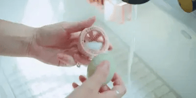 the good egg perfect brush cleaning egg