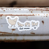 Good Egg Stuff Flock Mama & Chicks Sticker