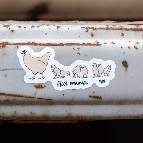 Good Egg Stuff Flock Mama & Chicks Sticker
