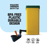 1L Poultry Drinker w/ Auto-Fill Cup