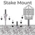 Hatching Time Stake Mount Accessory (by Coopworx)