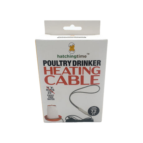 Box of Hatching Time Poultry Drinker Heating Cable on a white background