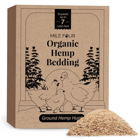 Hemp Bedding for Chicken Coops