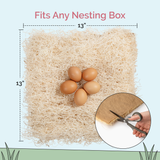 Mile Four Chicken Nesting Pads (Aspen)
