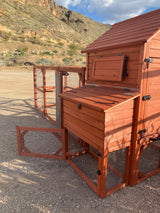 Chicken Coop for 6 Chickens - Orpington Lodge with Run Options