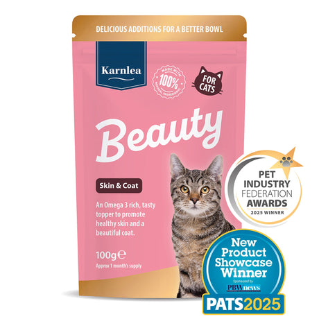Karnlea cat supplement in a 100 g pouch