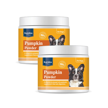 Product shot of Karnlea Pumpkin Powder for dogs