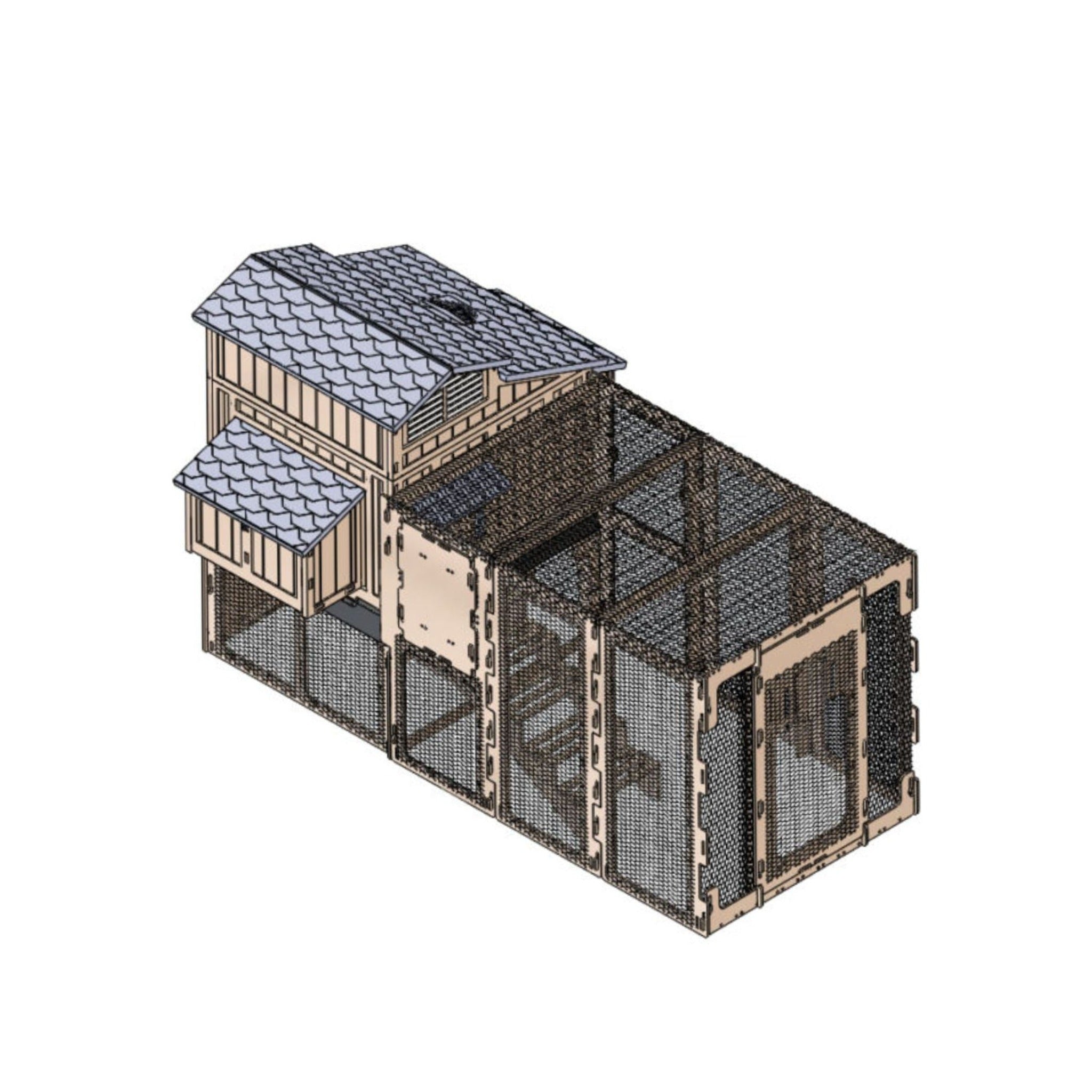 Large Coop Run (Coop, Stand, Stairs Sold Separately) | Hatching Time