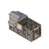 Hatching Time. 3D rendering. Large chicken coop with stand and stairs and run. Complete bundle.