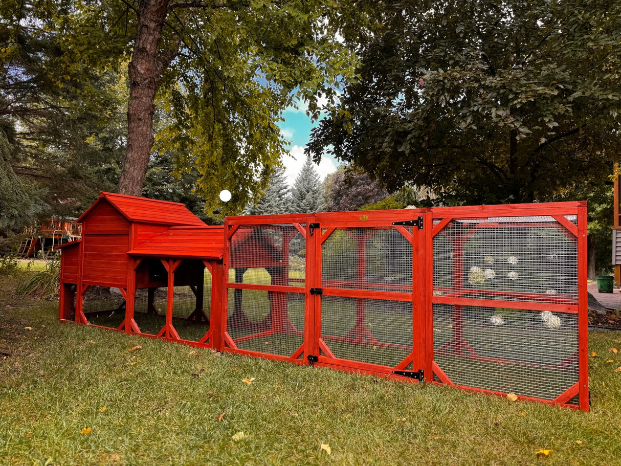 Chicken Coop for 4 Chickens - Leghorn Cottage Backyard Coop
