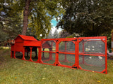 Chicken Coop for 4 Chickens - Leghorn Cottage Backyard Coop