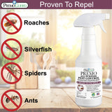 Hatching Time Premo. All purpose pest control bottle can be seen in image kills roaches, silverfish, spiders and ants