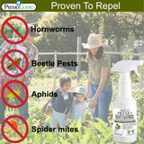 Hatching Time Premo. Proven to repel hornworms, beetle pests, aphids, spidermites.