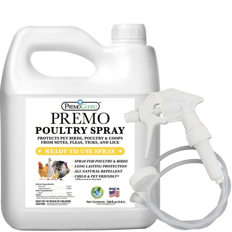 Natural Poultry Spray by Premo Guard - 32 oz