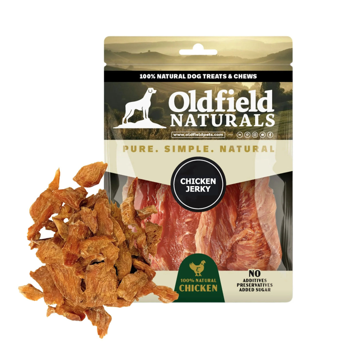 Chicken Jerky - Dog Treats (8.8 oz)