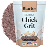 a bag of mile four chicken grit