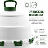 features of the Optimus Poultry Drinker - 6 Gallon