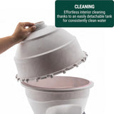 The Optimus Poultry Drinker - 6 Gallon is easy to clean
