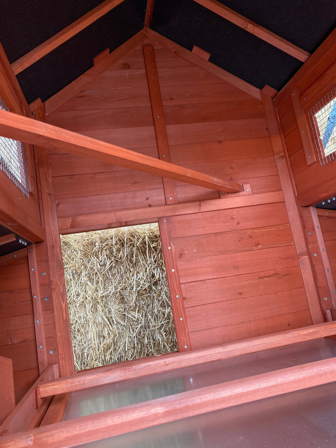 Chicken Coop for 6 Chickens - Orpington Lodge with Run Options