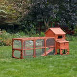 Chicken Coop for 6 Chickens - Orpington Lodge with Run Options