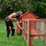 Chicken Coop for 6 Chickens - Orpington Lodge with Run Options