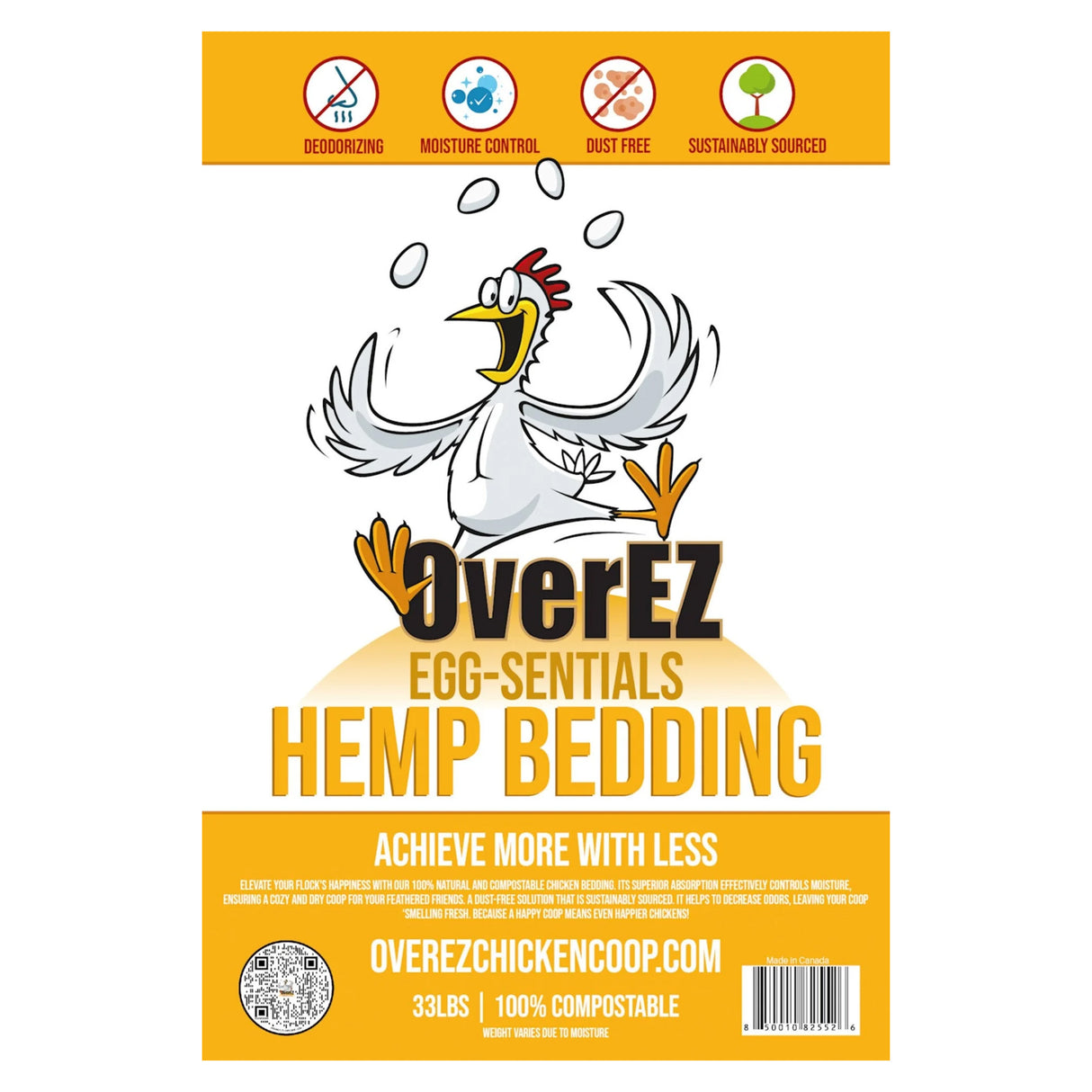 Hemp Bedding - 33 lb Bale