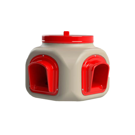 Hatching Time OverEZ. Compact feeder can be seen in image from front.