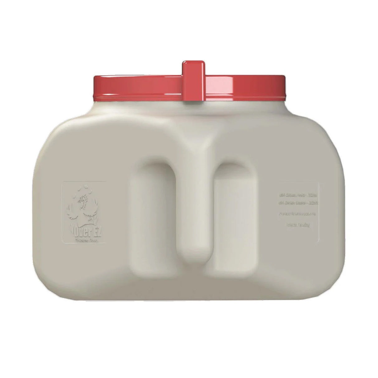 Hatching Time OverEZ. Compact waterer can be seen from back. Handle is visible in image.