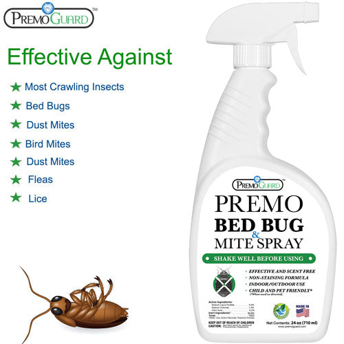 Bed Bug & Mite Killer by Premo Guard - 24 oz