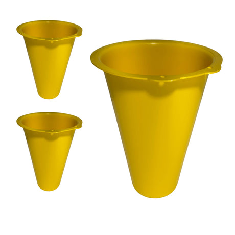 3 Processing Cones for Chickens