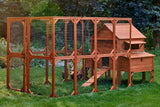 Chicken Coop for 10 Chickens - Rhode Island Homestead w/ Run Options