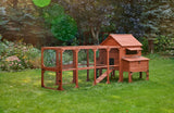 Chicken Coop for 10 Chickens - Rhode Island Homestead w/ Run Options