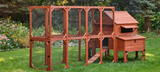 Chicken Coop for 10 Chickens - Rhode Island Homestead w/ Run Options