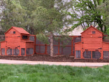 Chicken Coop for 10 Chickens - Rhode Island Homestead w/ Run Options