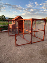 Chicken Coop for 10 Chickens - Rhode Island Homestead w/ Run Options