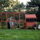 Chicken Coop for 10 Chickens - Rhode Island Homestead w/ Run Options