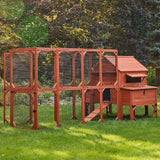Chicken Coop for 10 Chickens - Rhode Island Homestead w/ Run Options