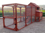 Chicken Coop for 10 Chickens - Rhode Island Homestead w/ Run Options