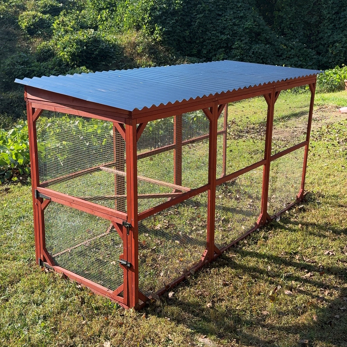 Metal Roof for Chicken Coop Run Extension (Orpington & Rhode Island)