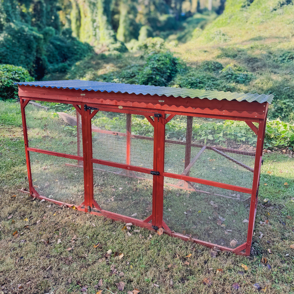 Metal Roof for Chicken Coop Run Extension (Orpington & Rhode Island)