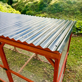 Metal Roof for Chicken Coop Run Extension (Orpington & Rhode Island)