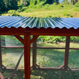 Metal Roof for Chicken Coop Run Extension (Orpington & Rhode Island)