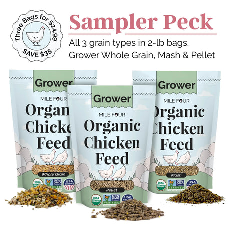 Grower Organic Chicken Feed