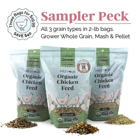 Mile Four Organic Chicken Grower Feed